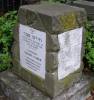 Memorial grave of families Faber, Kudler, Leissen Leiser, Guter, Hofman Hoffman, Grunek,